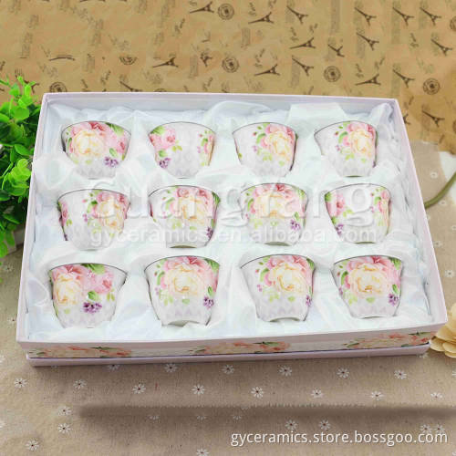 Top Quality Pottery Folding Drinking Cup